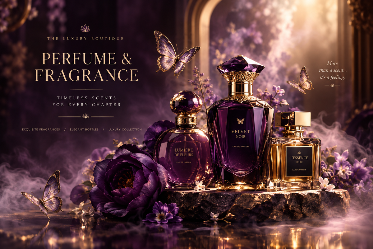 Perfume Collection Banner