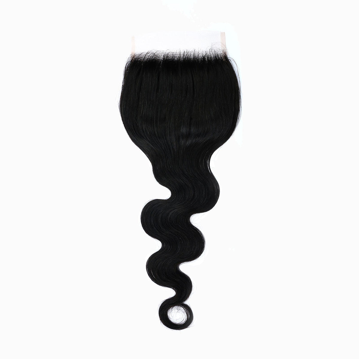 StariaHair 14-20 Inch Transparent Lace Closure Body Wave 4"x4" #1B