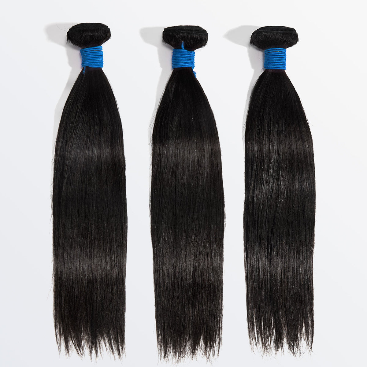 Straight Virgin Brazilian Hair Bundles Silky Smooth & Soft Natural Color 10-30 Inch - Stariahair
