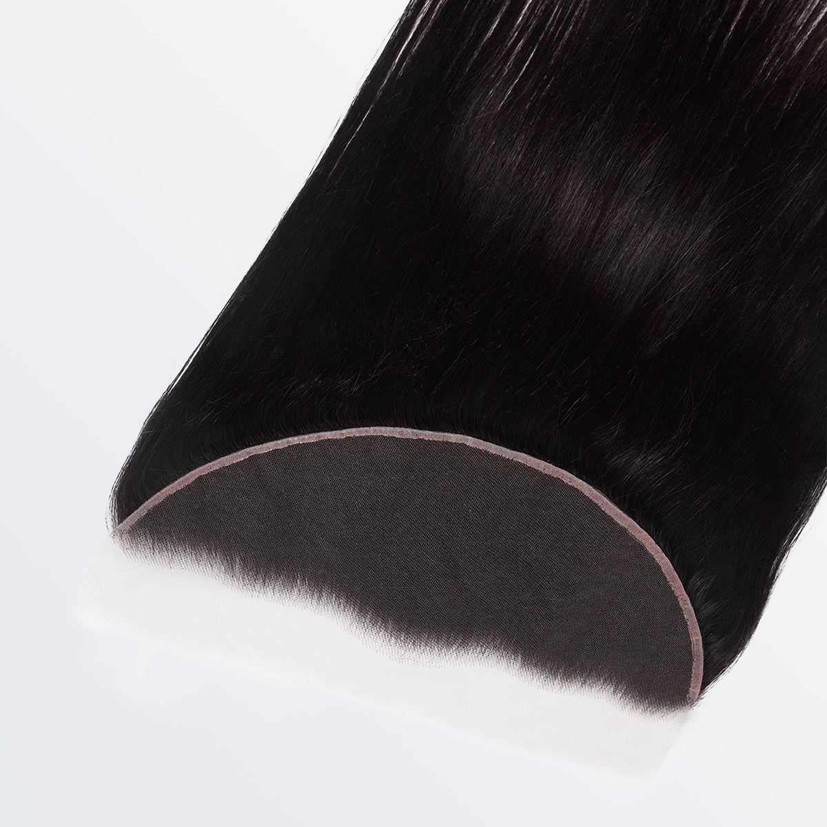 StariaHair 14-24 Inch 13"x4" Straight Transparent Lace Frontal #1B