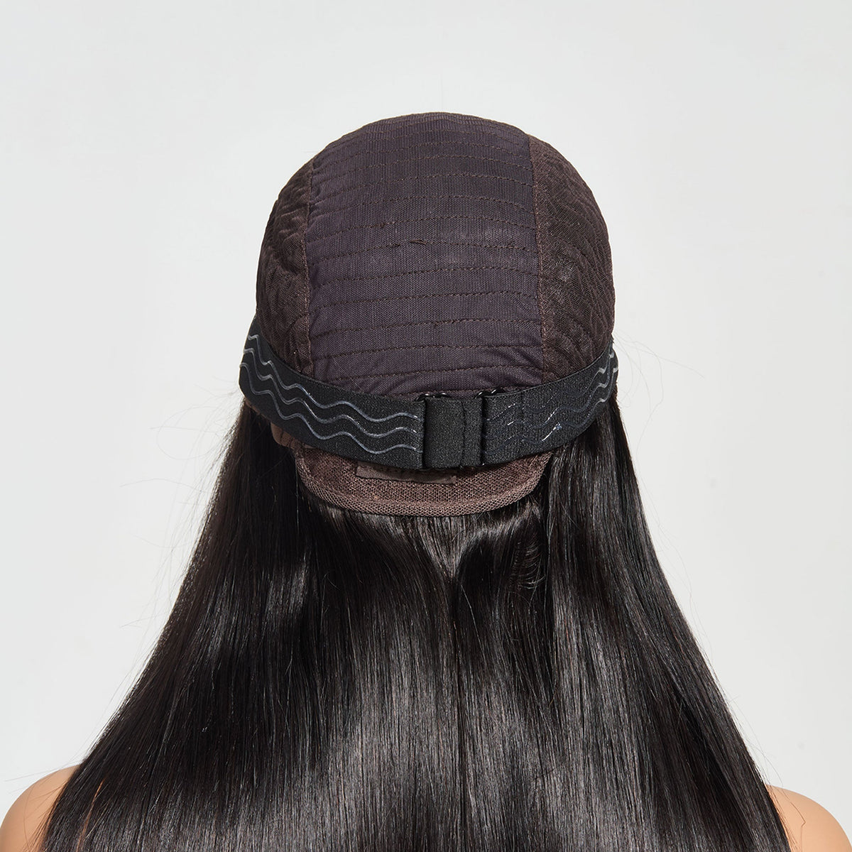 StariaHair 5"x5" HD Glueless Lace Straight 180% Closure Wig #1B