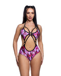 5 Ring Cutout Rave Bodysuit