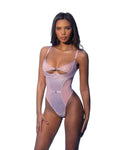 Blush Halo Shimmer Bodysuit