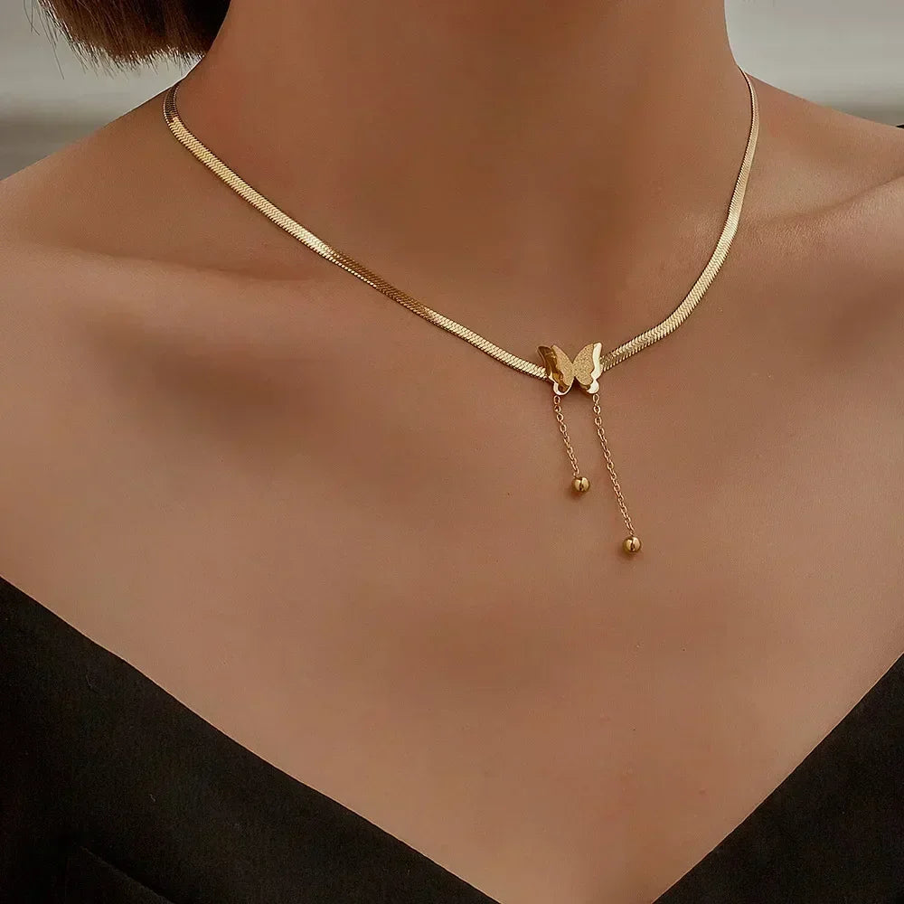 Luxurious Square Pink Zircon Pendant Necklace For Women Fashionable Personalized Daily Accessory Party Jewelry Birthday Gifts