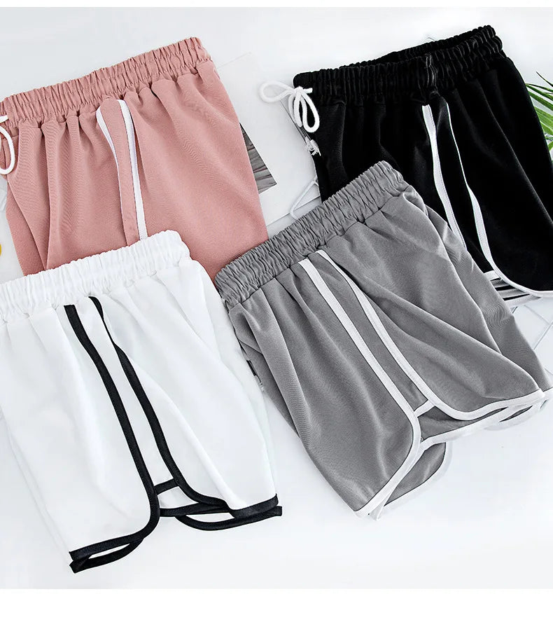 Bottoms Shorts Women Candy Color Breathable Plus Size Shorts