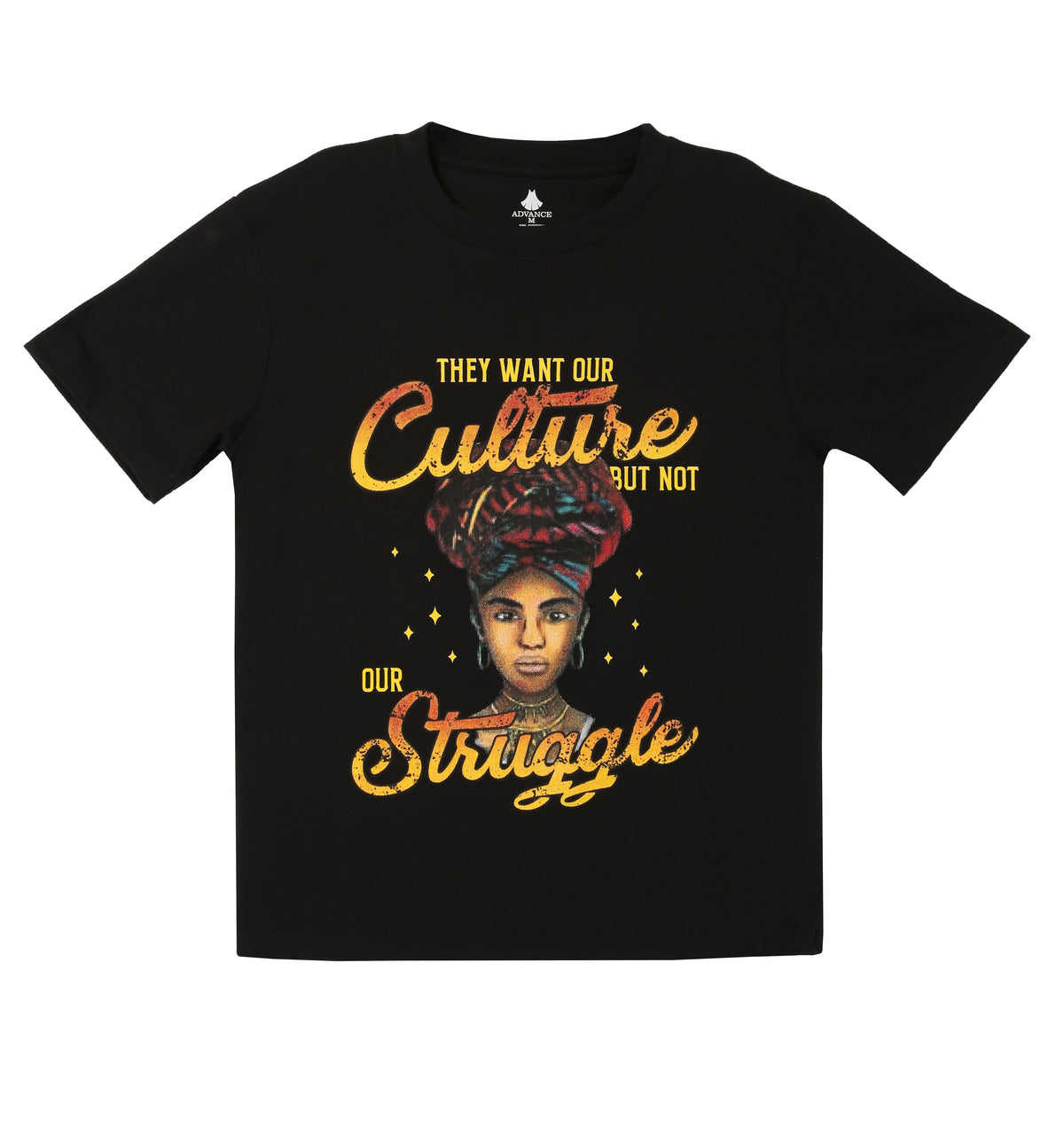 Sakkas Esi Unisex African American T-shirt Printed Kente Tee Short Sleeve