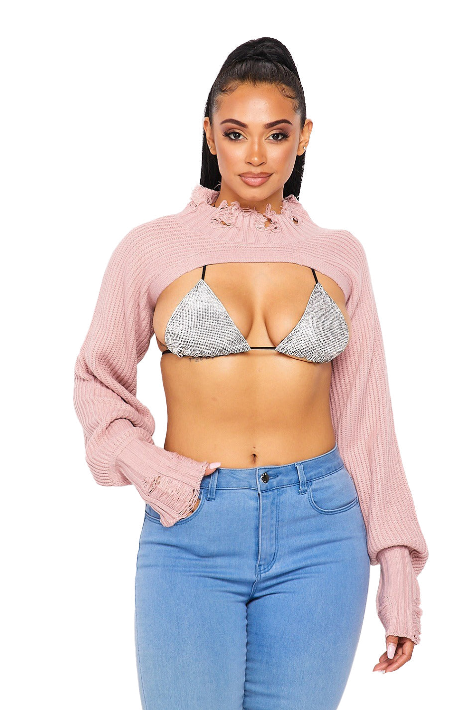 Sleeve Only Sweater